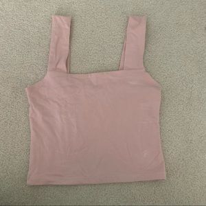 NWOT pink tank top